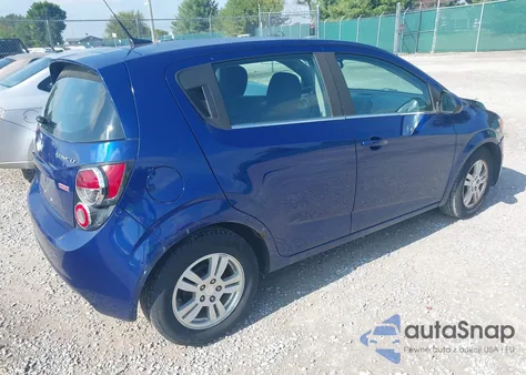 2013 Chevrolet Sonic Lt Auto из США, поврежденный, VIN 1G1JC6SB2D4197192